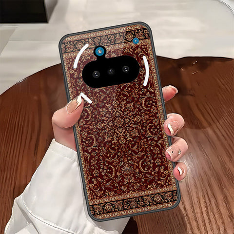 Nothing Phone 3a Cover - ONation Persian Rugs Series - HQ Ultra Shine Premium Infinity Glass Soft Silicon Borders Case