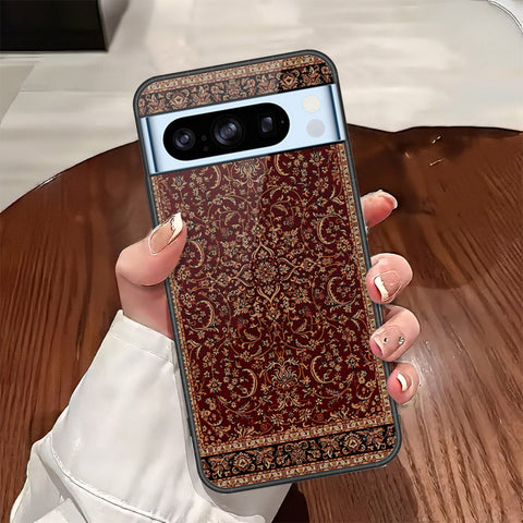 Google Pixel 8 Pro Cover - ONation Persian Rugs Series - HQ Ultra Shine Premium Infinity Glass Soft Silicon Borders Case