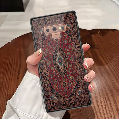 Samsung Galaxy Note 9 Cover - ONation Persian Rugs Series - HQ Ultra Shine Premium Infinity Glass Soft Silicon Borders Case