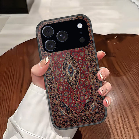 iPhone 17 Pro - ONation Persian Rugs Series - HQ Ultra Shine Premium Infinity Glass Soft Silicon Borders Case