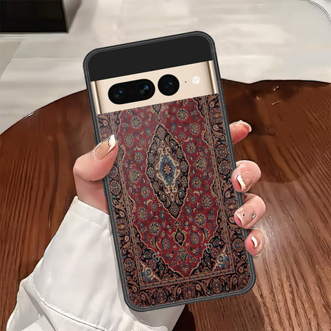 Google Pixel 7 Pro Cover - ONation Persian Rugs Series - HQ Ultra Shine Premium Infinity Glass Soft Silicon Borders Case