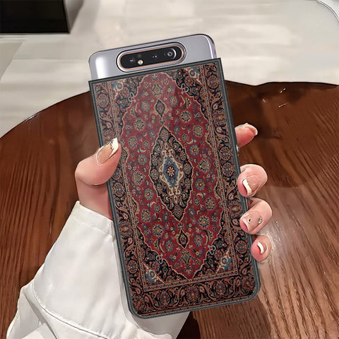 Samsung Galaxy A90 Cover - ONation Persian Rugs Series - HQ Ultra Shine Premium Infinity Glass Soft Silicon Borders Case
