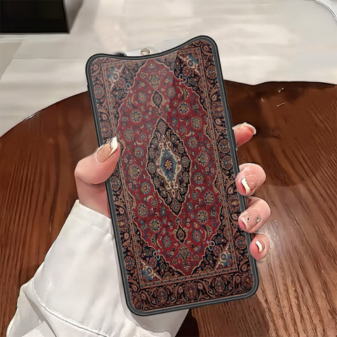 Oppo Find X Cover - ONation Persian Rugs Series - HQ Ultra Shine Premium Infinity Glass Soft Silicon Borders Case