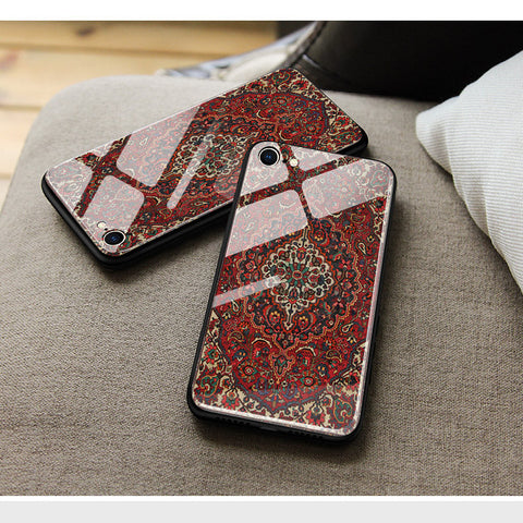 iPhone 8 Plus / 7 Plus - ONation Persian Rugs Series - HQ Ultra Shine Premium Infinity Glass Soft Silicon Borders Case