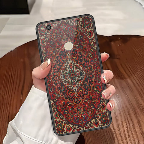Huawei Honor 8 Lite Cover - ONation Persian Rugs Series - HQ Ultra Shine Premium Infinity Glass Soft Silicon Borders Case