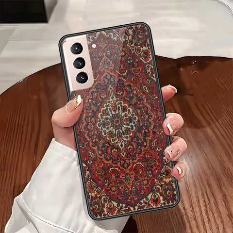 Samsung Galaxy S21 FE 5G Cover - ONation Persian Rugs Series - HQ Ultra Shine Premium Infinity Glass Soft Silicon Borders Case
