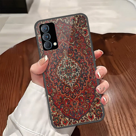 Realme GT Master Cover - ONation Persian Rugs Series - HQ Ultra Shine Premium Infinity Glass Soft Silicon Borders Case