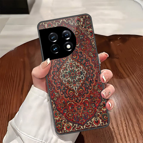 OnePlus Ace 2 Pro Cover - ONation Persian Rugs Series - HQ Ultra Shine Premium Infinity Glass Soft Silicon Borders Case