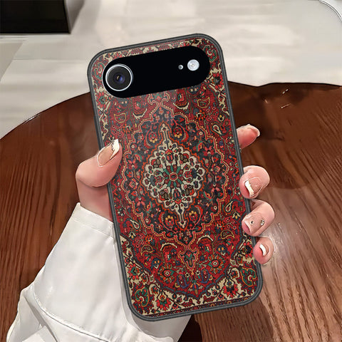 iPhone 17 Air - ONation Persian Rugs Series - HQ Ultra Shine Premium Infinity Glass Soft Silicon Borders Case