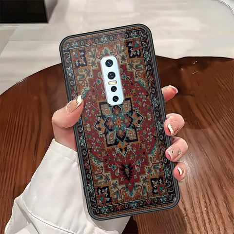 Vivo V17 Pro Cover - ONation Persian Rugs Series - HQ Ultra Shine Premium Infinity Glass Soft Silicon Borders Case