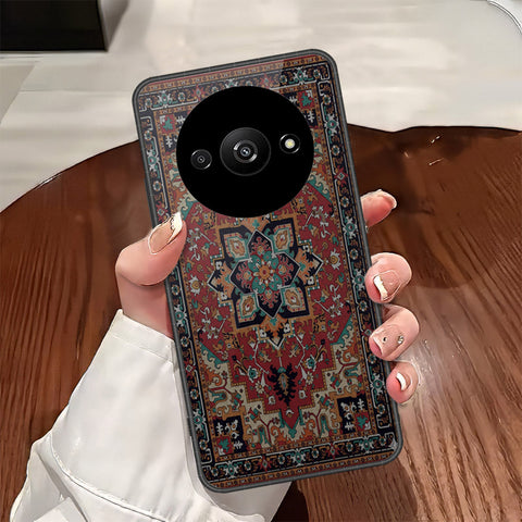 Xiaomi Poco C3 Cover - ONation Persian Rugs Series - HQ Ultra Shine Premium Infinity Glass Soft Silicon Borders Case