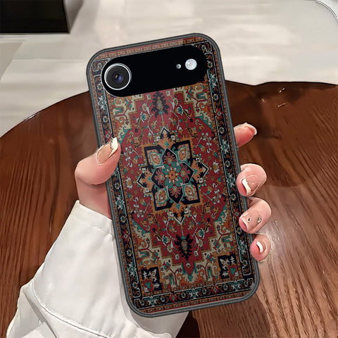 iPhone 17 Air - ONation Persian Rugs Series - HQ Ultra Shine Premium Infinity Glass Soft Silicon Borders Case