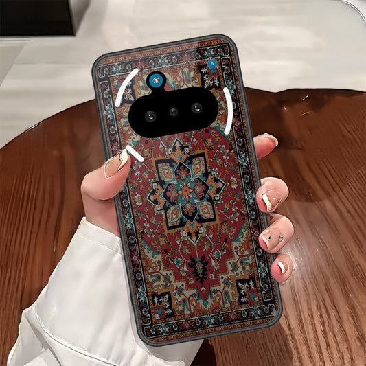 Nothing Phone 3a Cover - ONation Persian Rugs Series - HQ Ultra Shine Premium Infinity Glass Soft Silicon Borders Case (Fast Delivery)