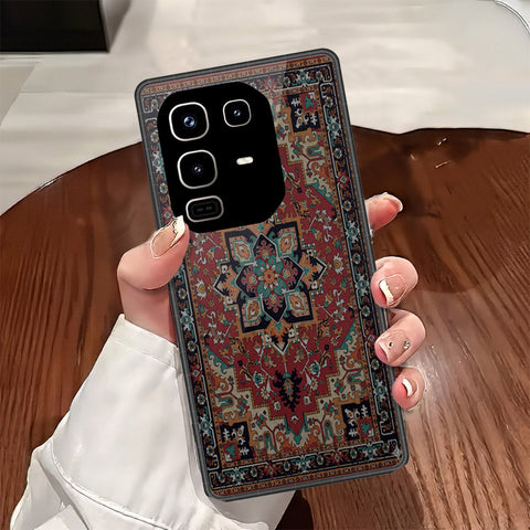 Infinix Note 50 Pro 4G Cover - ONation Persian Rugs Series - HQ Ultra Shine Premium Infinity Glass Soft Silicon Borders Case