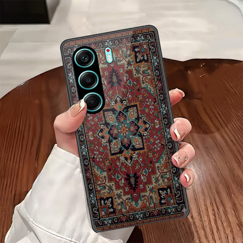 Tecno Camon 40 Pro 5G Cover - ONation Persian Rugs Series - HQ Ultra Shine Premium Infinity Glass Soft Silicon Borders Case