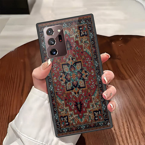 Samsung Galaxy Note 20 Ultra Cover - ONation Persian Rugs Series - HQ Ultra Shine Premium Infinity Glass Soft Silicon Borders Case