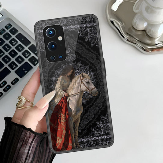 OnePlus 9 Pro Cover - Onaton Persian Rugs Series 3 - HQ Ultra Shine Premium Infinity Glass Soft Silicon Borders Case