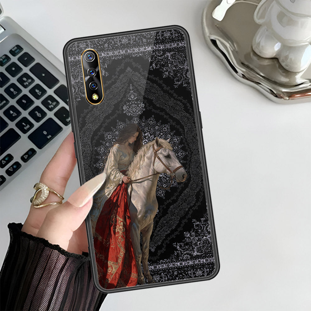 vivo iQOO Neo Cover - Onation Persian Rugs Series 3 - HQ Ultra Shine Premium Infinity Glass Soft Silicon Borders Case