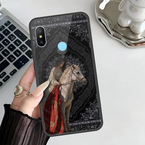 Redmi 6 Pro Cover - Onation Persian Rugs Series 3 - HQ Ultra Shine Premium Infinity Glass Soft Silicon Borders Case