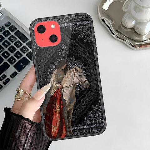 iPhone 13 Mini Cover - Onation Persian Rugs Series 3 - HQ Ultra Shine Premium Infinity Glass Soft Silicon Borders Case