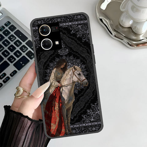 Oppo Reno 8 4G Cover - Onation Persian Rugs Series 3 - HQ Ultra Shine Premium Infinity Glass Soft Silicon Borders Case