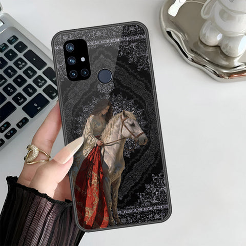 OnePlus Nord N10 Cover - Onation Persian Rugs Series 3 - HQ Ultra Shine Premium Infinity Glass Soft Silicon Borders Case