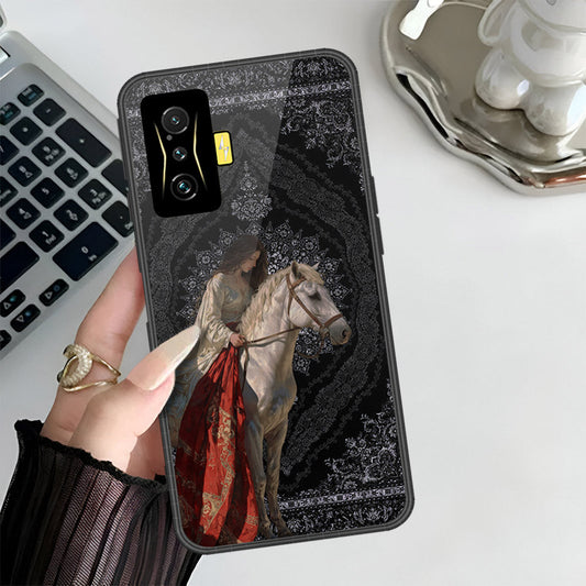 Xiaomi Poco F4 GT Cover - Onation Persian Rugs Series 3 - HQ Ultra Shine Premium Infinity Glass Soft Silicon Borders Case