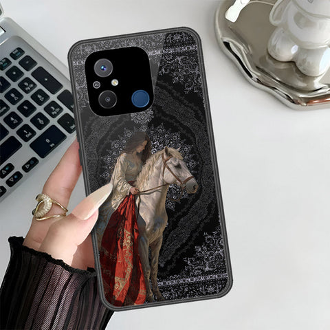 Xiaomi Poco C55 Cover - Onation Persian Rugs Series 3 - HQ Ultra Shine Premium Infinity Glass Soft Silicon Borders Case