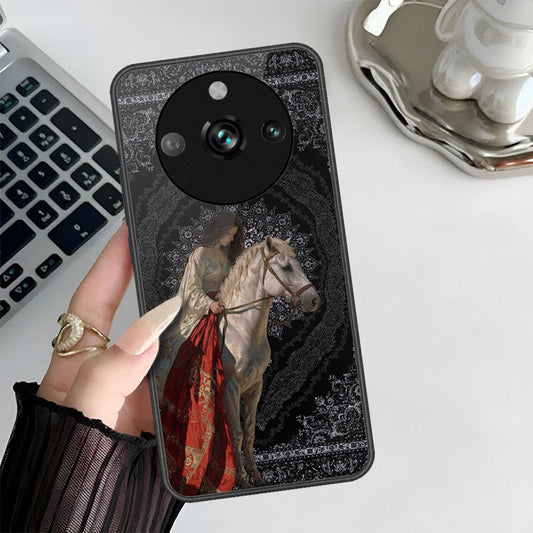 Realme 11 Pro Cover - Onation Persian Rugs Series 3 - HQ Ultra Shine Premium Infinity Glass Soft Silicon Borders Case