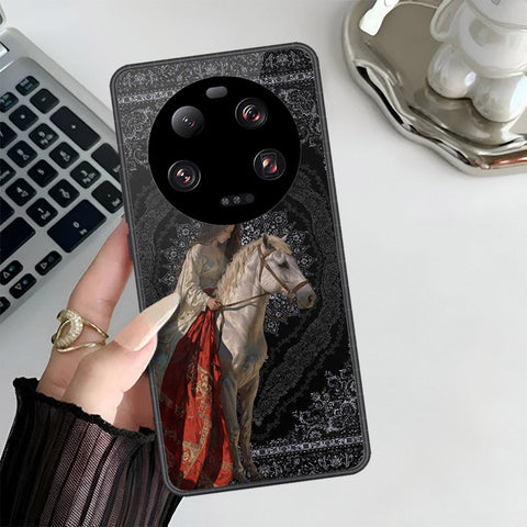 Xiaomi 13 Ultra Cover - Onation Persian Rugs Series 3 - HQ Ultra Shine Premium Infinity Glass Soft Silicon Borders Case