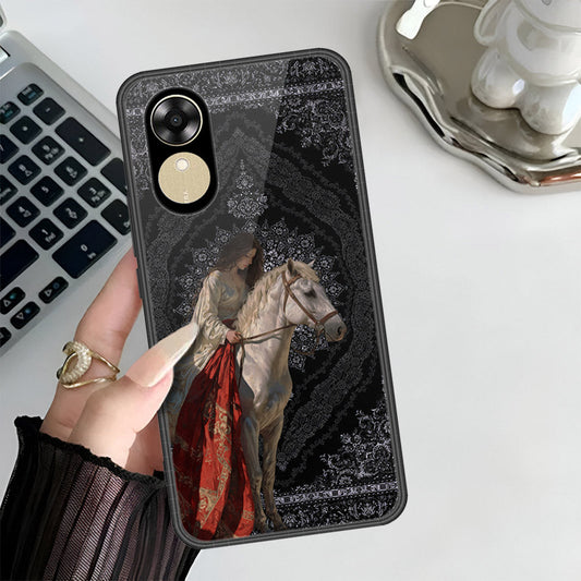 Oppo A17k Cover - Onation Persian Rugs Series 3 - HQ Ultra Shine Premium Infinity Glass Soft Silicon Borders Case