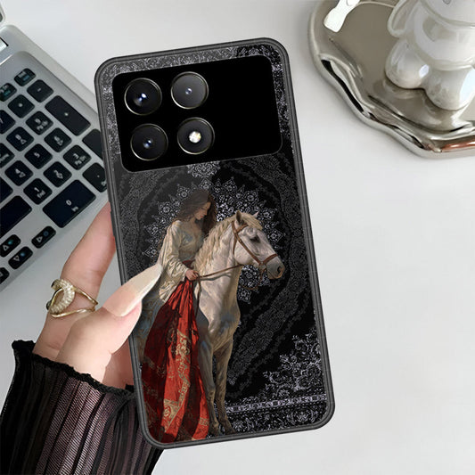 Xiaomi Poco F6 Pro Cover - Onation Persian Rugs Series 3 - HQ Ultra Shine Premium Infinity Glass Soft Silicon Borders Case