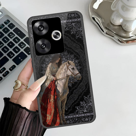 Xiaomi Poco F6 Cover - Onation Persian Rugs Series 3 - HQ Ultra Shine Premium Infinity Glass Soft Silicon Borders Case