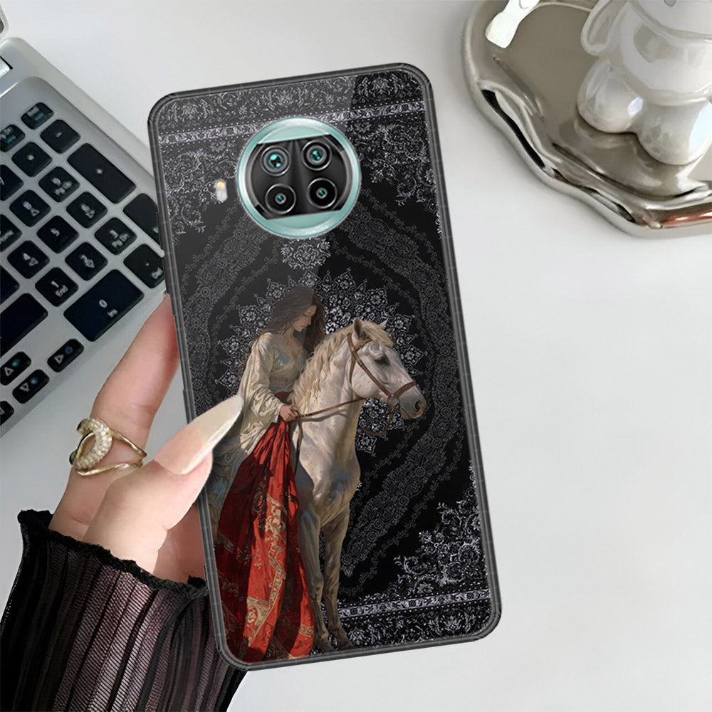 Xiaomi Redmi Note 9 Pro 5G Cover - ONation Persian Rugs Series 3 - HQ Ultra Shine Premium Infinity Glass Soft Silicon Borders Case