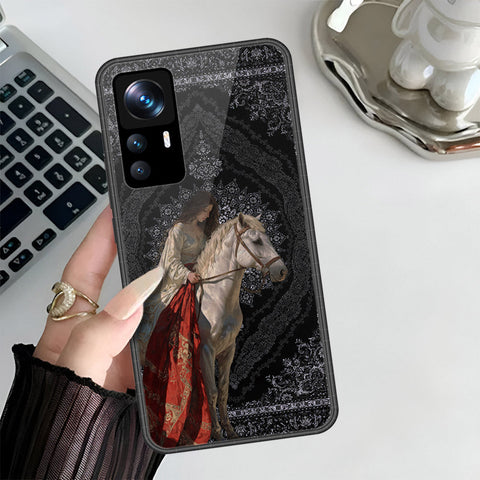 Xiaomi 12T Pro Cover - Onation Persian Rugs Series 3 - HQ Ultra Shine Premium Infinity Glass Soft Silicon Borders Case
