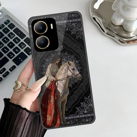 Vivo Y53t Cover - ONation Persian Rugs Series 3 - HQ Ultra Shine Premium Infinity Glass Soft Silicon Borders Case