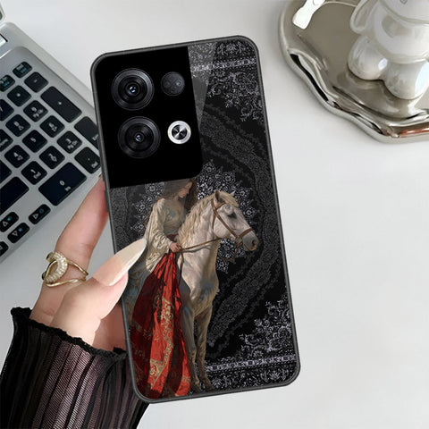 Oppo Reno 8 Pro Plus Cover - Onation Persian Rugs Series 3 - HQ Ultra Shine Premium Infinity Glass Soft Silicon Borders Case