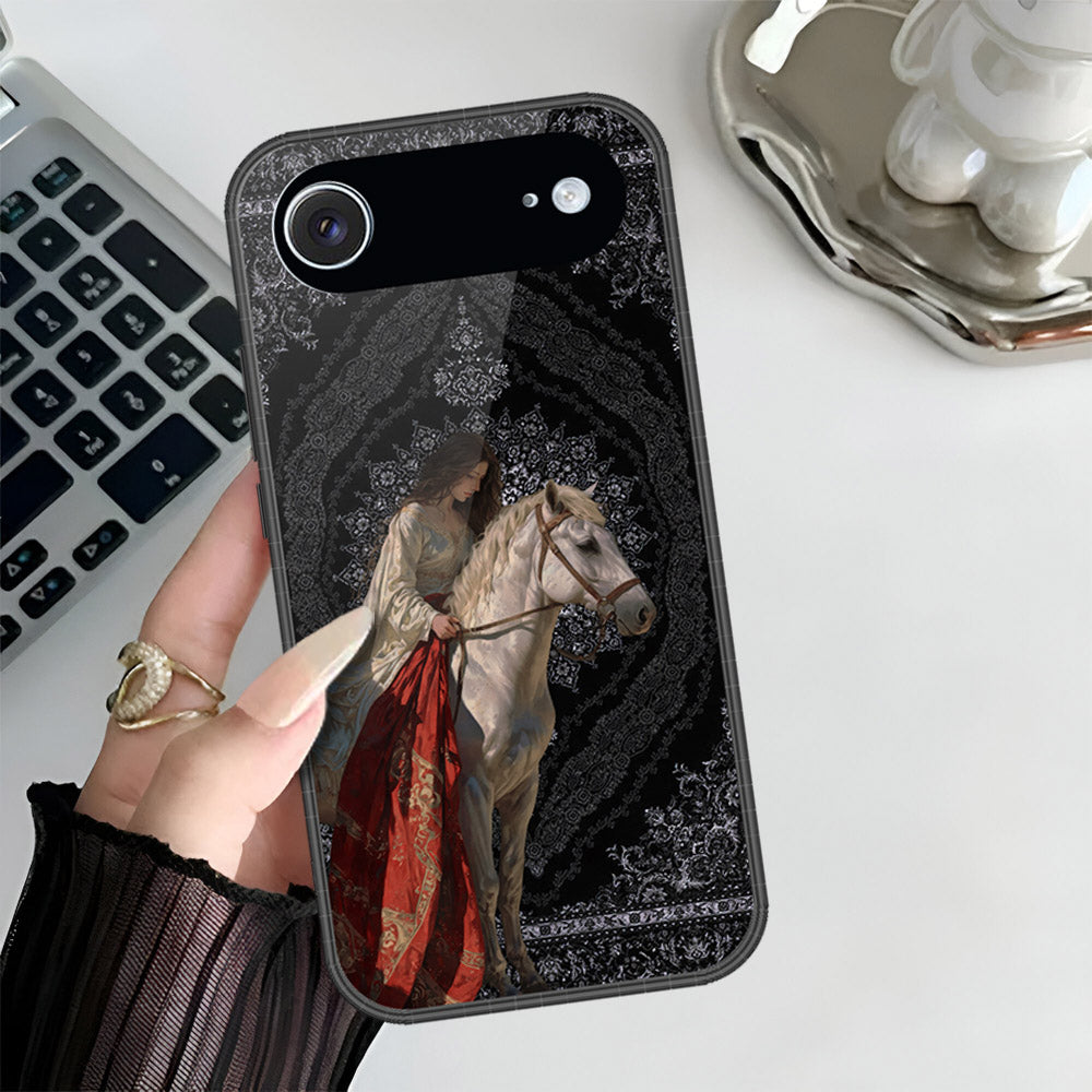 iPhone 17 Air - Onation Persian Rugs Series 3 - HQ Ultra Shine Premium Infinity Glass Soft Silicon Borders Case