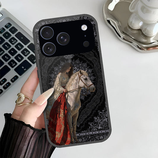 iPhone 17 Pro - Onation Persian Rugs Series 3 - HQ Ultra Shine Premium Infinity Glass Soft Silicon Borders Case