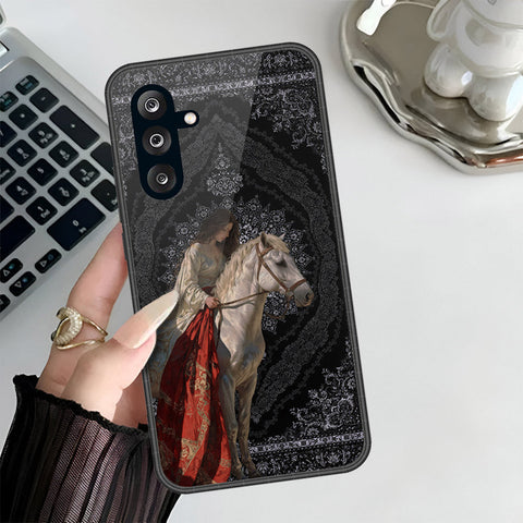 Samsung Galaxy A56 Cover - Onation Persian Rugs Series 3 - HQ Ultra Shine Premium Infinity Glass Soft Silicon Borders Case