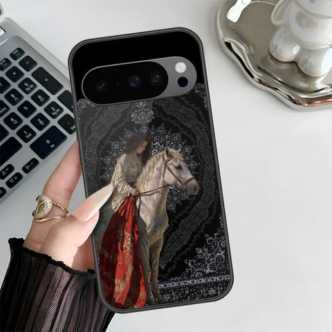 Google Pixel 9 Cover - Onation Persian Rugs Series 3 - HQ Ultra Shine Premium Infinity Glass Soft Silicon Borders Case