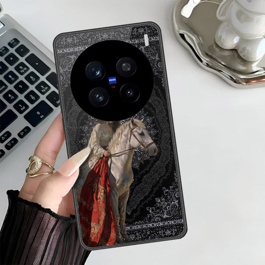 Vivo X200 Pro Cover - Onation Persian Rugs Series 3 - HQ Ultra Shine Premium Infinity Glass Soft Silicon Borders Case