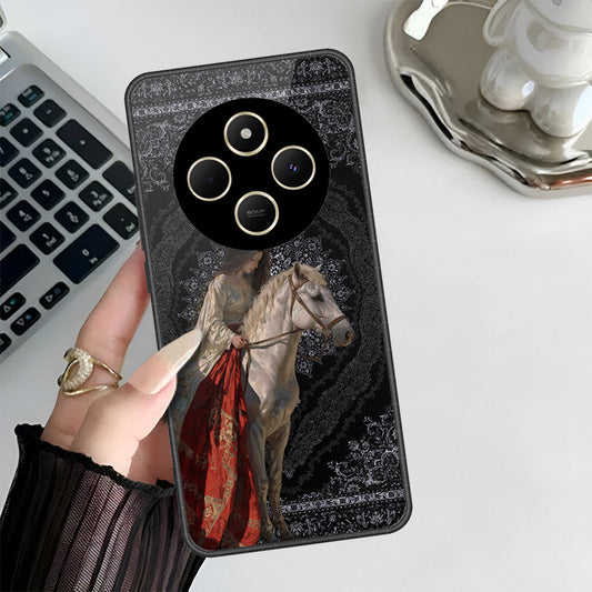 Xiaomi Redmi A3 Pro Cover - ONation Persian Rugs Series 3 - HQ Ultra Shine Premium Infinity Glass Soft Silicon Borders Case