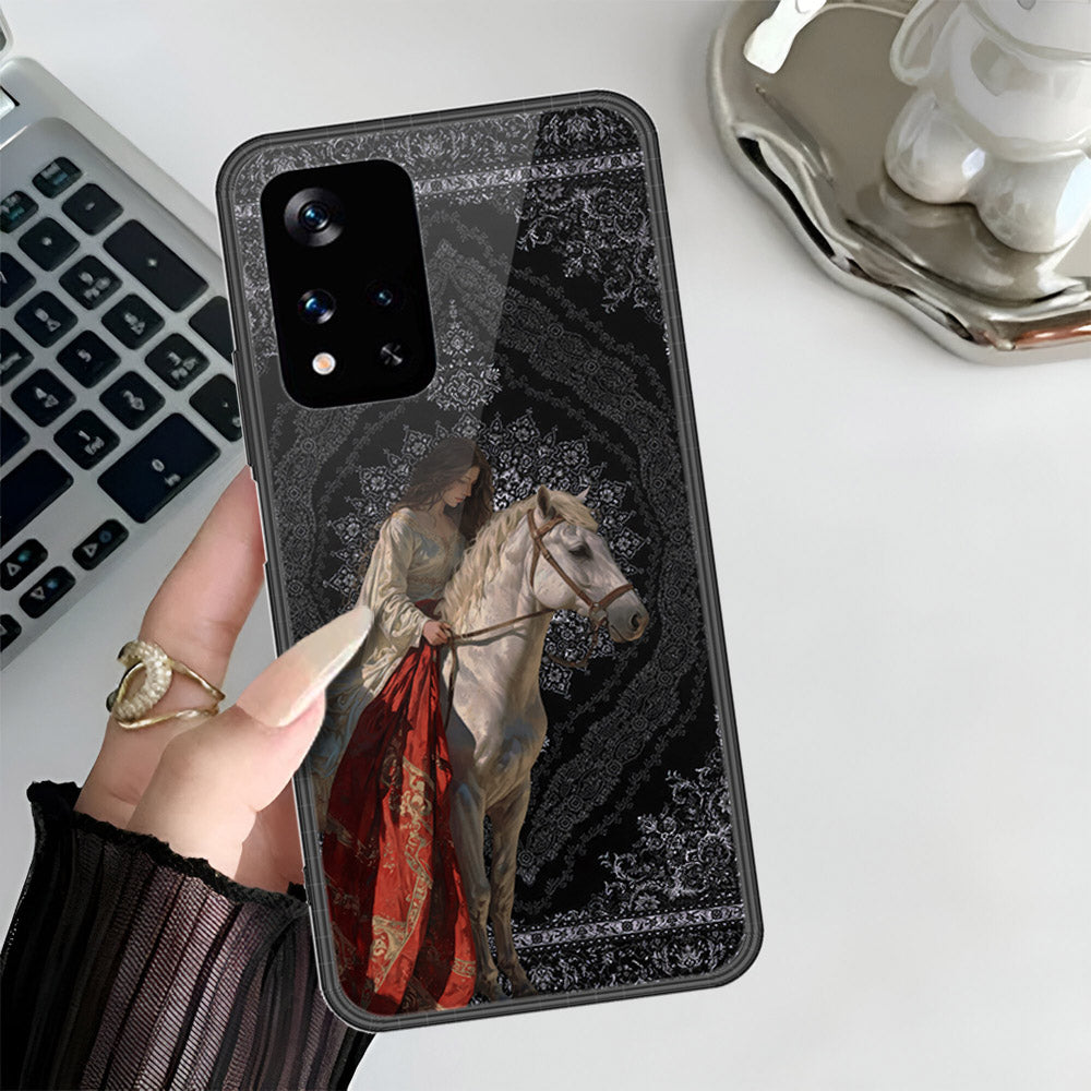 Xiaomi Redmi Note 11 5G Cover - Onation Persian Rugs Series 3 - HQ Ultra Shine Premium Infinity Glass Soft Silicon Borders Case