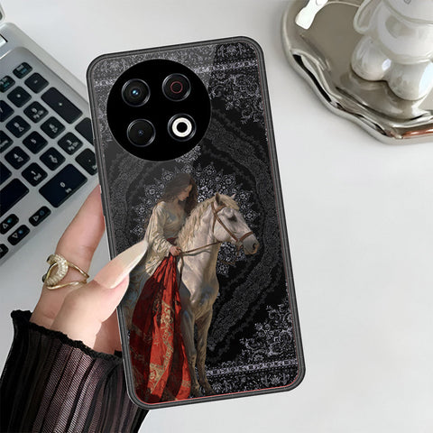 Tecno Spark 30 Pro Cover - Onation Persian Rugs Series 3 - HQ Ultra Shine Premium Infinity Glass Soft Silicon Borders Case
