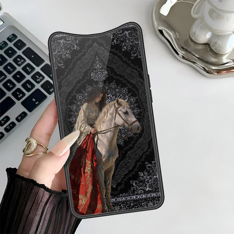 Oppo Find X Cover - Onaton Persian Rugs Series 3 - HQ Ultra Shine Premium Infinity Glass Soft Silicon Borders Case