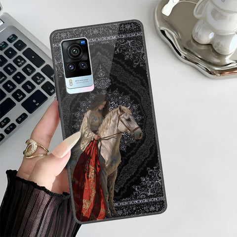 Vivo X60 Cover - ONation Persian Rugs Series 3 - HQ Ultra Shine Premium Infinity Glass Soft Silicon Borders Case