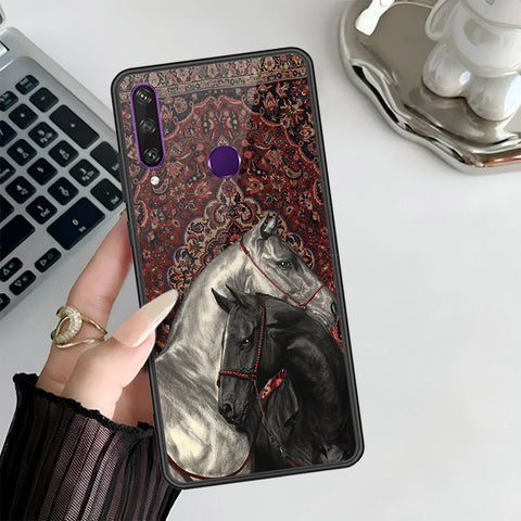 Huawei Y6p Cover - Onaton Persian Rugs Series 3 - HQ Ultra Shine Premium Infinity Glass Soft Silicon Borders Case