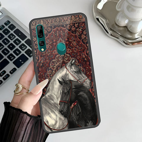 Huawei Y9 Prime 2019 Cover - Onaton Persian Rugs Series 3 - HQ Ultra Shine Premium Infinity Glass Soft Silicon Borders Case