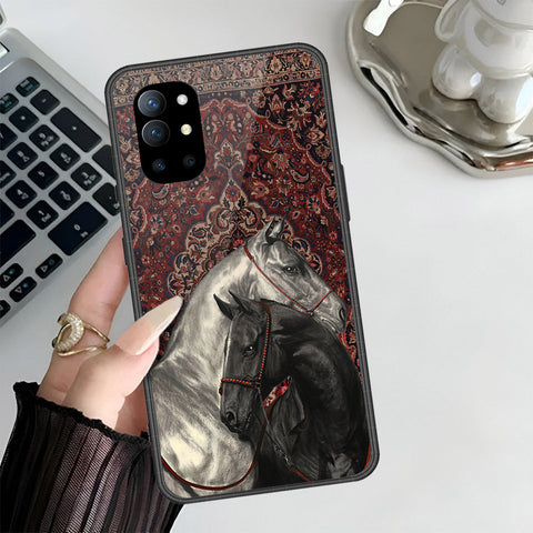 OnePlus 9R Cover - Onation Persian Rugs Series 3 - HQ Ultra Shine Premium Infinity Glass Soft Silicon Borders Case